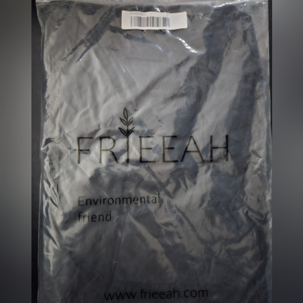 NWT - Lyocell Cotton Frieeah Boutique Black Cross-Back Midi Sundress - Size L - Picture 6 of 8
